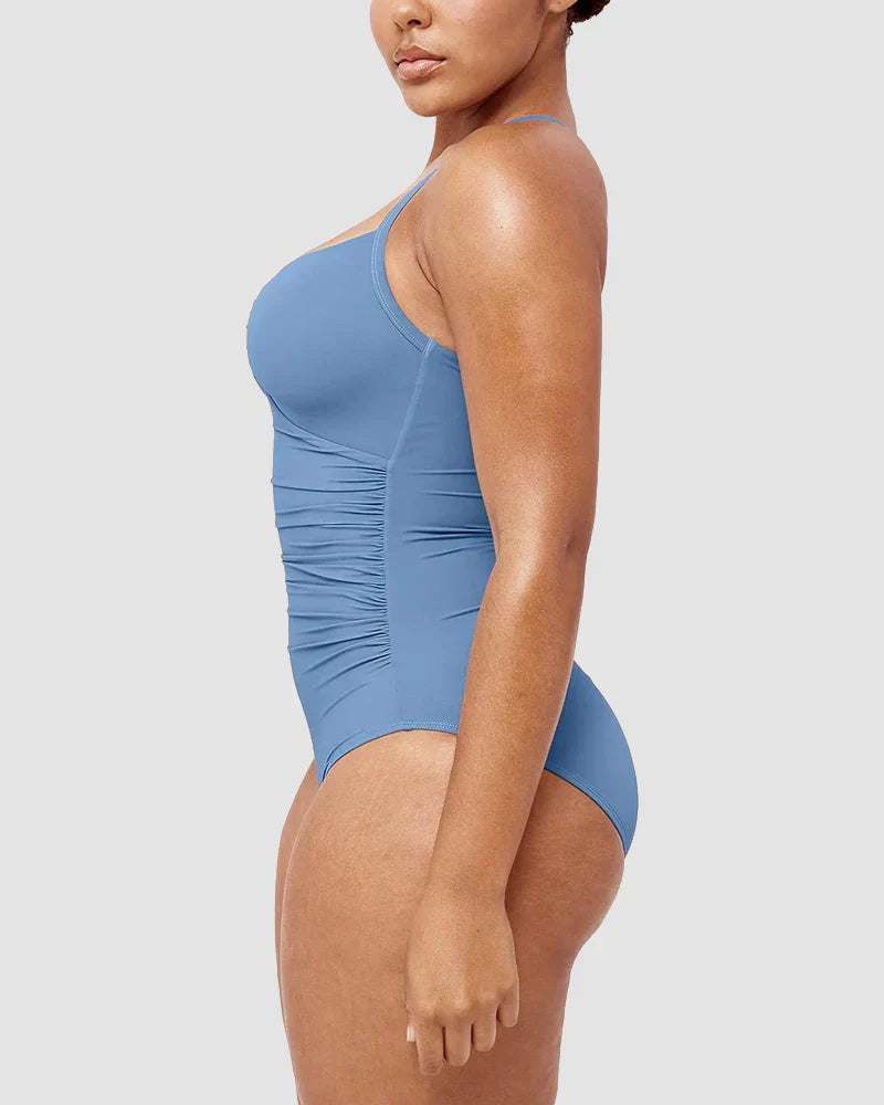 Shesways® Sculpt & Shine U-Ring Shaping Swimsuit