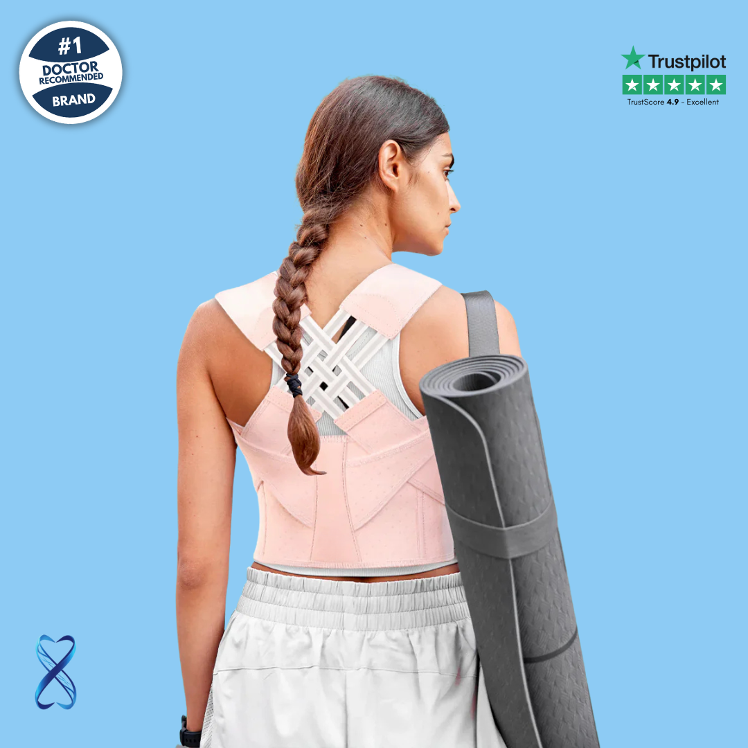 BackGuard Pro | Ultra-Durable Full Back Support Belt with Adjustable Suspenders