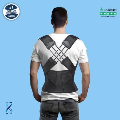 BackGuard Pro | Ultra-Durable Full Back Support Belt with Adjustable Suspenders