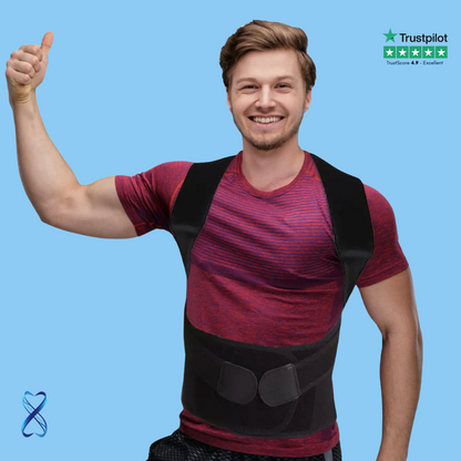 BackGuard Pro | Ultra-Durable Full Back Support Belt with Adjustable Suspenders