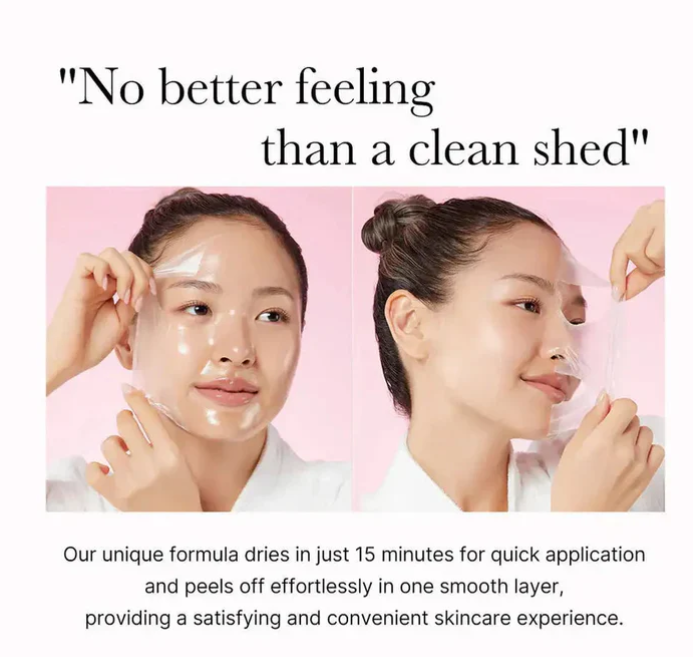 Skincare Korean Collagen Night Wrapping Peel Off Mask