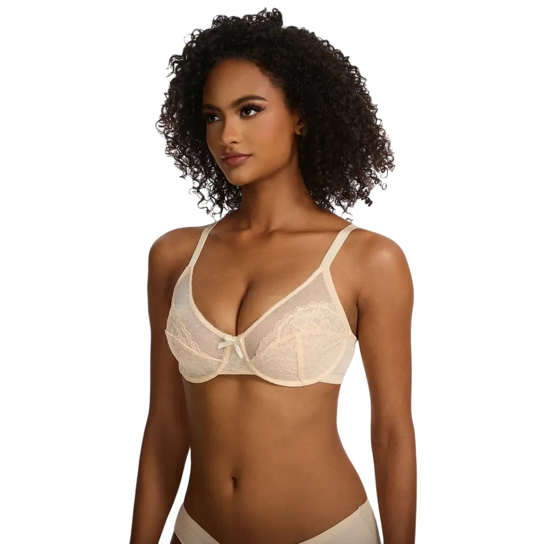 Plus Size Lace Minimizer Bra