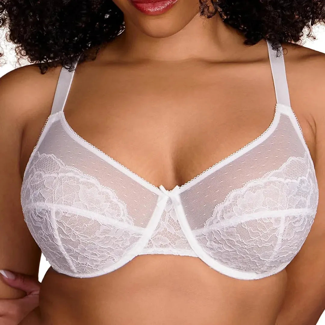 Plus Size Lace Minimizer Bra