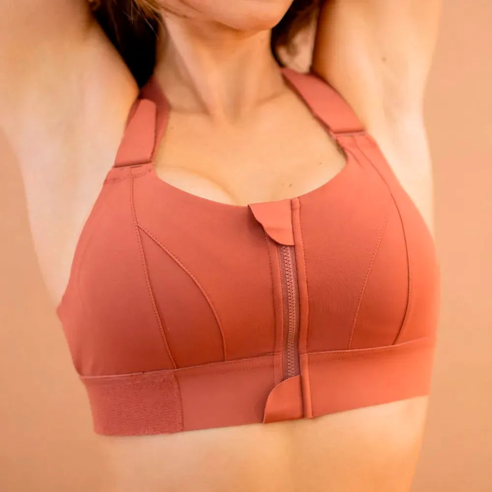 Top Active Bra - Reinforced Sports with Velcro Adjustments